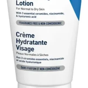 CeraVe Hydraterende Gezichtscrème - voor de Normale tot droge huid - met 3 Essentiële Ceramiden en Niacinamide - 52ml - Verpakking beschadigd