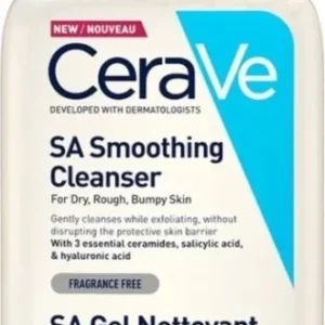 CeraVe SA Anti-Ruwe Huid Reiniger - voor een Droge tot Ruwe Huid - met Salicylzuur - 236ml