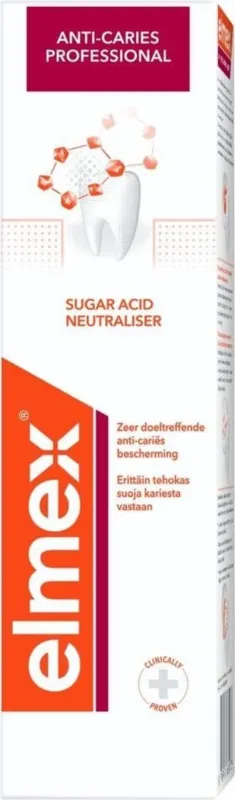 Elmex Tandpasta Anti-Cariës Professional - 75 ml - Verpakking beschadigd