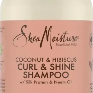 Shea Moisture Coconut & Hibiscus - Curl & Shine - Shampoo - 384 ml