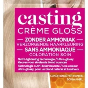 L'Oréal Paris Casting Crème Gloss Extra Licht Asblond 1010 Beschadigde verpakking