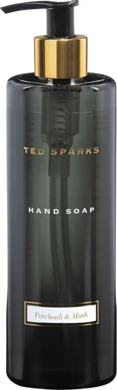 Ted Sparks - Handzeep - Patchouli & Musk - Verpakking beschadigd / Pompje kapot