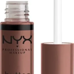 Nyx Professional Makeup Butter Lip Gloss - Ginger Snap - Glanzende Lipgloss - Bruin