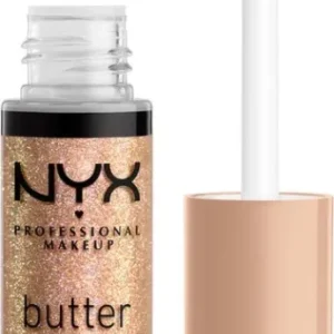 NYX Professional Makeup Butter Gloss Bling Bring the Bling Niet-plakkende Glanzende Lipgloss - Goud - 8ML