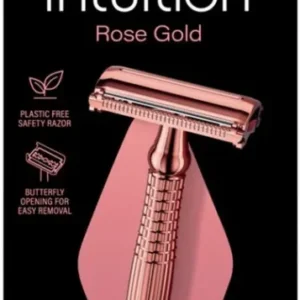 Wilkinson Intuition Rose Gold Scheersysteem + Navulmesjes 10 stuks -- beschadigde verpakking