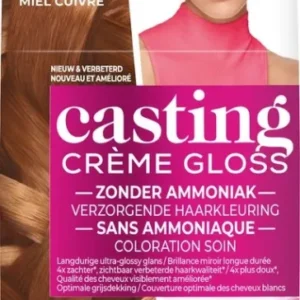 L'Oréal Paris Casting Crème Gloss Donker Goud Koperblond 634 - Haarverf - Verpakking beschadigd