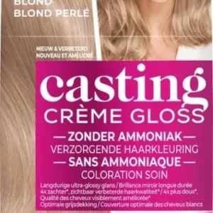 L'Oréal Paris Casting Crème Gloss Parelmoer Blond 810 - Semi-permanente Haarkleuring Zonder Ammoniak