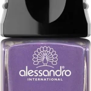 Alessandro Nail Polish - 91 Shiny Violet - 10 ml
