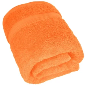 Badetuch 100x150 cm Orange - Blutorange