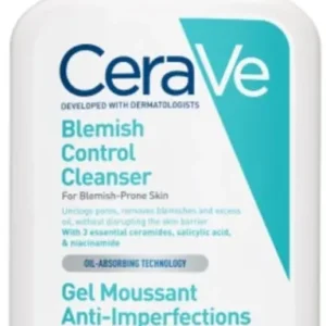 CeraVe Anti-Onzuiverheden Reinigingsgel - voor een Onzuivere Huid met Neiging tot Acne - met 2% Salicylzuur - 473ml