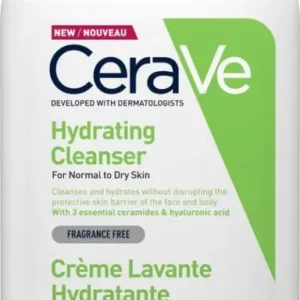 CeraVe Hydraterende Reinigingscrème - voor normale tot droge huid - met 3 Essentiële Ceramiden - 1000ML beschadigde verpakking