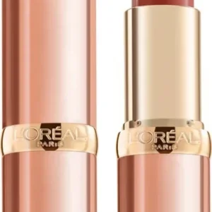 L’Oréal Paris Color Riche Nude Intense Lipstick - Verzorgende, Lippenstift Verrijkt met Arganolie - Nu Decadent - Nude - 8.9ml