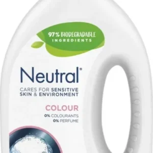 Neutral 0% Parfumvrije Wasmiddel Kleur - 20 wasbeurten, 1 liter