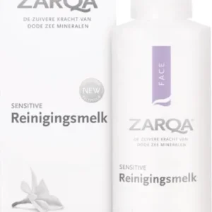 ZARQA Reinigingsmelk Sensitive - 200 ml - Hypoallergeen