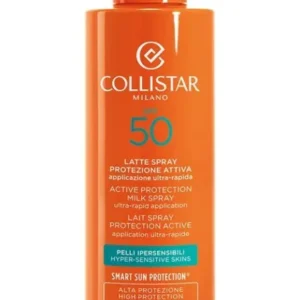 Collistar Active Protection Milk Spray Ultra-Rapid Application SPF 50 - 200 ml - Beschadigde verpakking