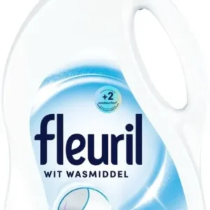 Fleuril Renew Wit- Vloeibaar Wasmiddel - Witte Was - Voordeelverpakking - 51 Wasbeurten