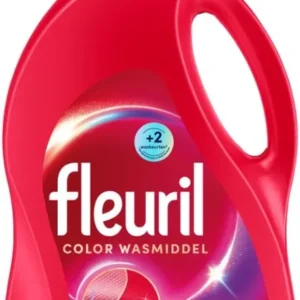 Fleuril Renew Kleur - Vloeibaar Wasmiddel - 51 Wasbeurten 2,55 L