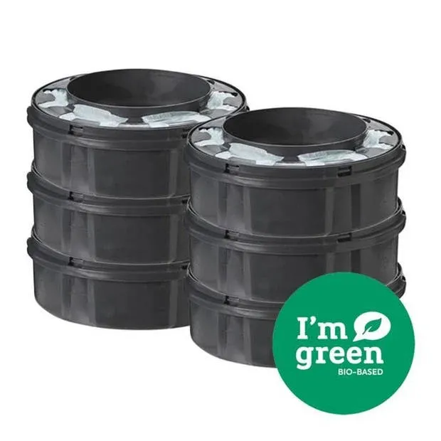 Tommee Tippee Twist & Click luieremmer Navulling - 6 stuks