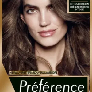 L'Oréal Préférence 4.15 Intens Diepbruin - beschadigde verpakking