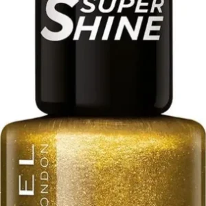 Rimmel 60 Sec Nail Polish Lacquer 8 ML -831 Oh My Gold!