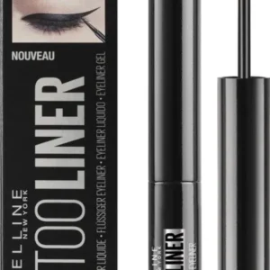 Maybelline Tattoo Studio - Tattoo Liner - Liquid Ink 710 Inked Black ‚Ultra langhoudende Liquid Eyeliner