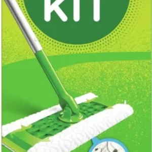 Swiffer Vloerreiniger Starterskit - 1 Dweil, 8 Droge en 3 Vochtige Vloerdoekjes Navullingen - Verpakking beschadigd
