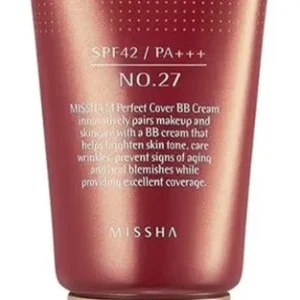 Missha Perfect Cover BB Cream SPF 42 PA+++ | NO.27 - Honey Beige | BB cream 50ml
