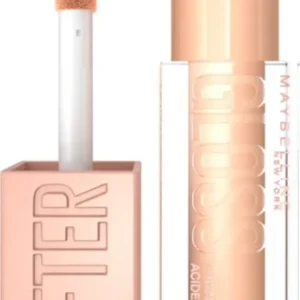 Maybelline New York Lifter Gloss Lipgloss 20 Sun Glanzende Lipgloss - Goud Transparant - Glanzende Lipgloss - 5,4ml