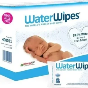 WaterWipes 12x 60 babydoekjes Bio (720 billendoekjes)