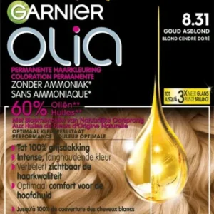 Garnier Olia Goud Asblond 8.31 - Haarverf
