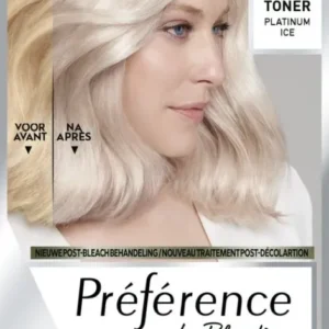 L'Oréal Paris Préférence Le Blonding 01 - Platinum Ice - Toning - Beschadigde verpakking