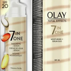 Olay Total Effects Hydraterende Dagcrème En Serum Duo - SPF 20 - 40ml