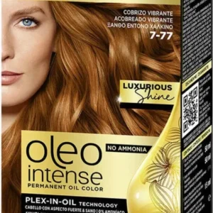 SYOSS Color Oleo Intense 7-77 Koper Rood haarverf - Verpakking beschadigd
