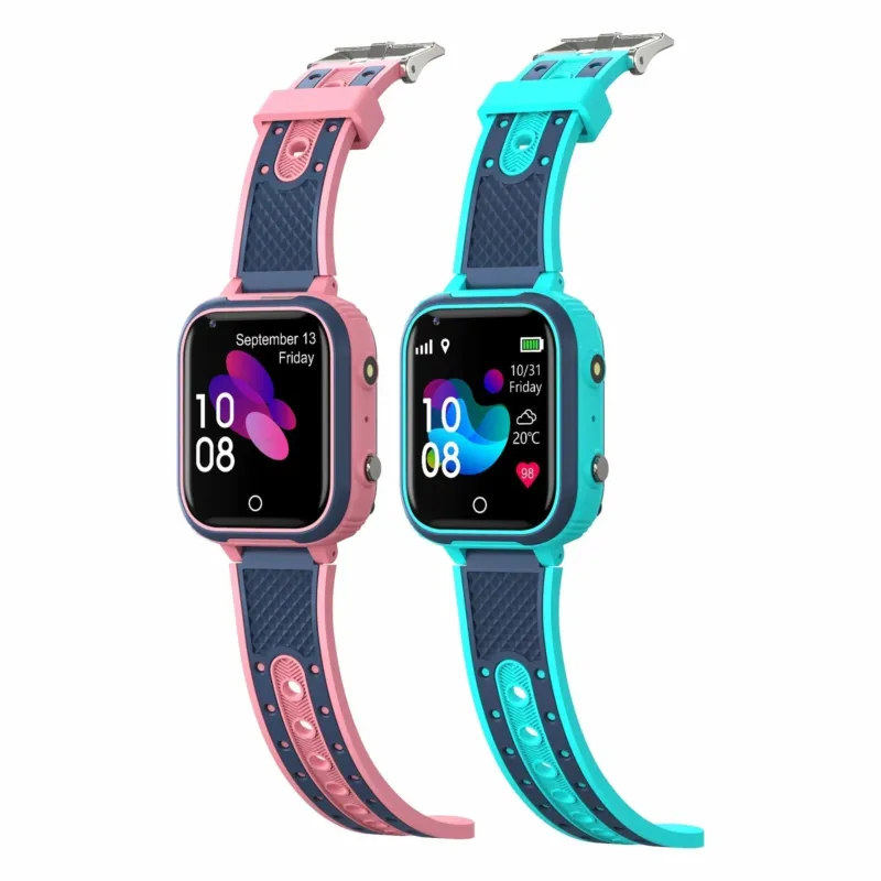 Kids 4G GPS Smartwatch HD Camera SOS Safety Features - Detailed view