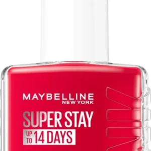 Maybelline New York - SuperStay Ink Bonder - 8 Passionate Red- Langhoudende Nagellak - 12.3 ml