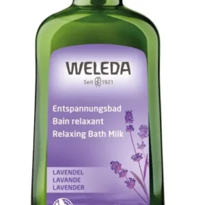 Weleda Lavendel Ontspanningsbadmelk - 200ml - Verpakking beschadigd