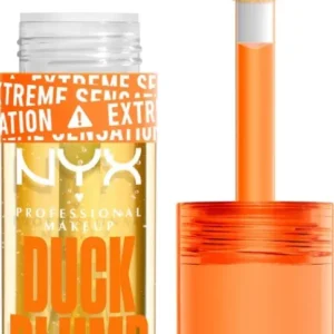 NYX Duck Plump lipgloss voor volle, extreem glanzende lippen - Clearly Spicy - 6,8 ml