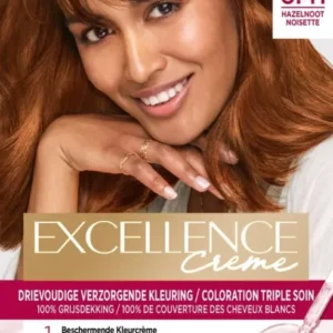 L'Oréal Paris Excellence Crème Hazelnoot 6.41 - Haarverf