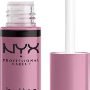 Nyx Professional Makeup Butter Lip Gloss - Éclair - Glanzende Lipgloss - Licht Roze