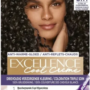 L’Oréal Paris Excellence Cool Crème 3.11 - Ultra As Donkerbruin - Permanente Haarverf