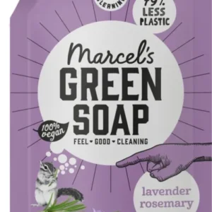 Marcel's green soap handzeep navulling lavendel rozemarijn - 500 ml