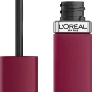 L'Oréal Paris Infaillible Matte Resistance lippenstift – Langhoudende Vloeibare Lipstick met een matte finish Verrijkt met Hyaluronzuur – Vegan – 560 Pay Day - 5ml