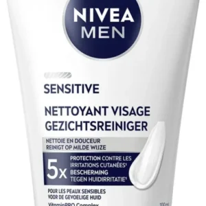 NIVEA MEN Sensitive Reinigingsgel - Gezichtsreiniger - 100 ml