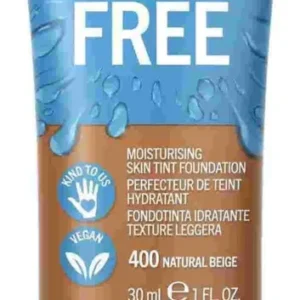 Rimmel London KIND & FREE Vegan Foundation - 400 Natural Beige