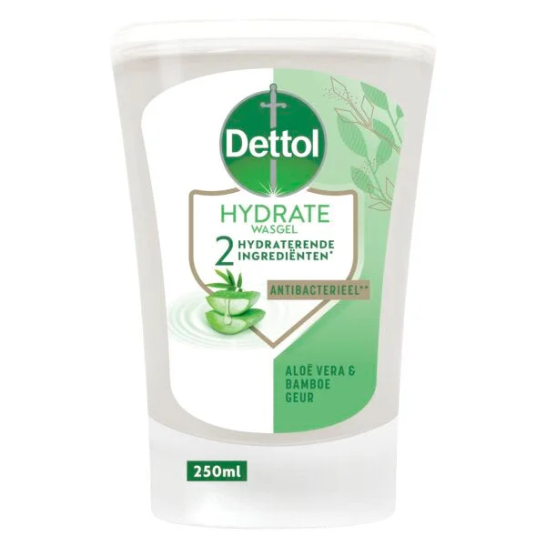 Dettol No-Touch Wasgel Navulling Hydraterende Aloë Vera - 250 ml - Handzeep