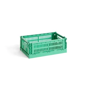 Colour crate S, dark mint von HAY