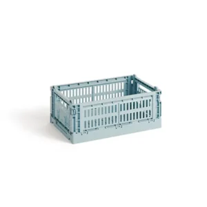 Colour crate S, dusty blue von HAY