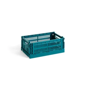 Colour crate S, ocean green von HAY