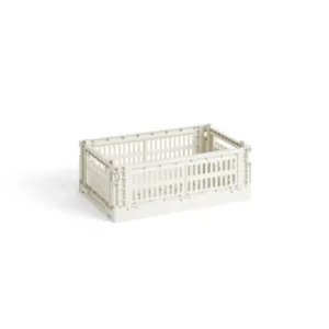Colour Crate S, off white von HAY
