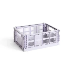 Colour crate M, lavender von HAY